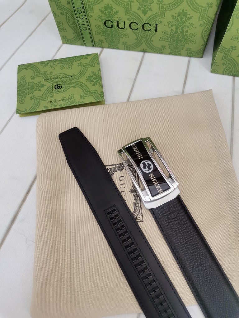 古.奇79宽自动原版头层牛皮带身时尚
