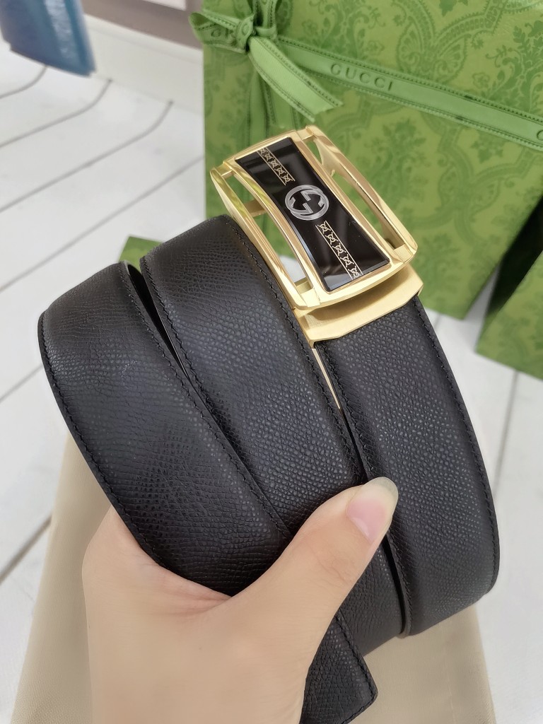 古.奇79宽自动原版头层牛皮带身时尚