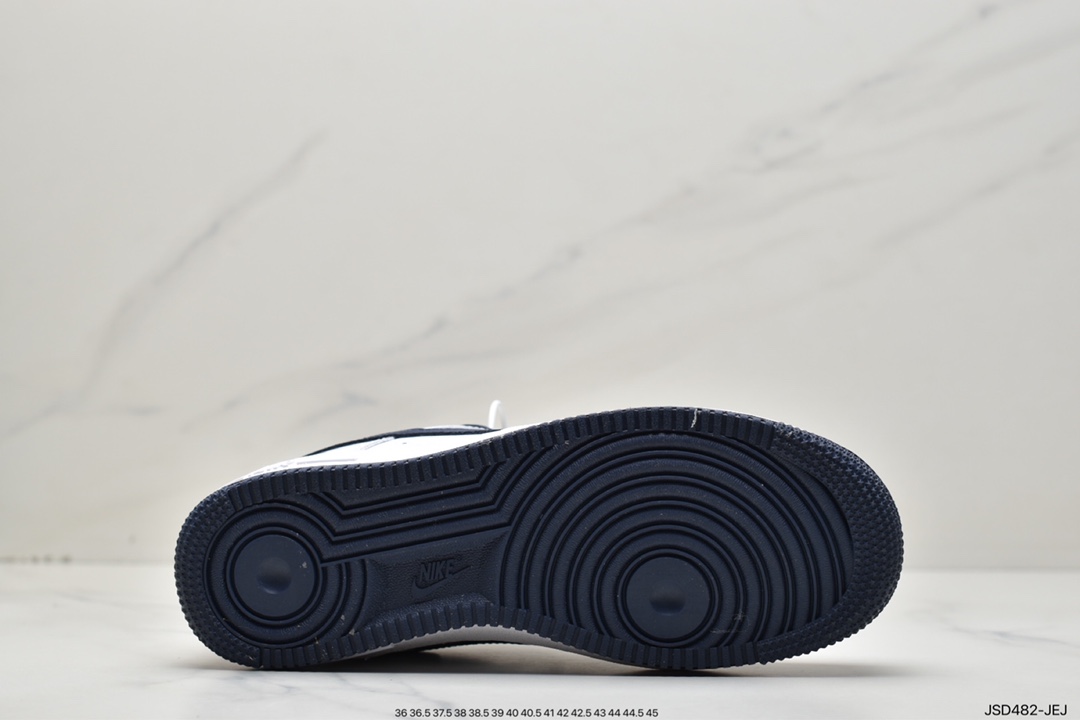 200 NIke Air Force 1 '07 Low “深蓝英文限定”空军一号 350823-003
