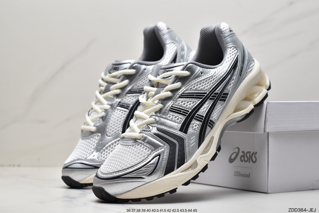 Japanese professional running shoes brand /ASICS GEL - KAYANO 14 series lightweight cushioning casual sports running shoes 1201A457-100