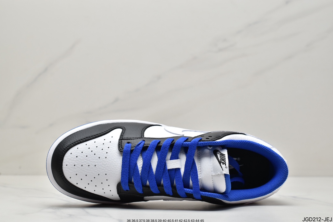180 Nike Dunk Low 黑白蓝熊猫 SB扣碎篮板时尚休闲板鞋 FD9064-110
