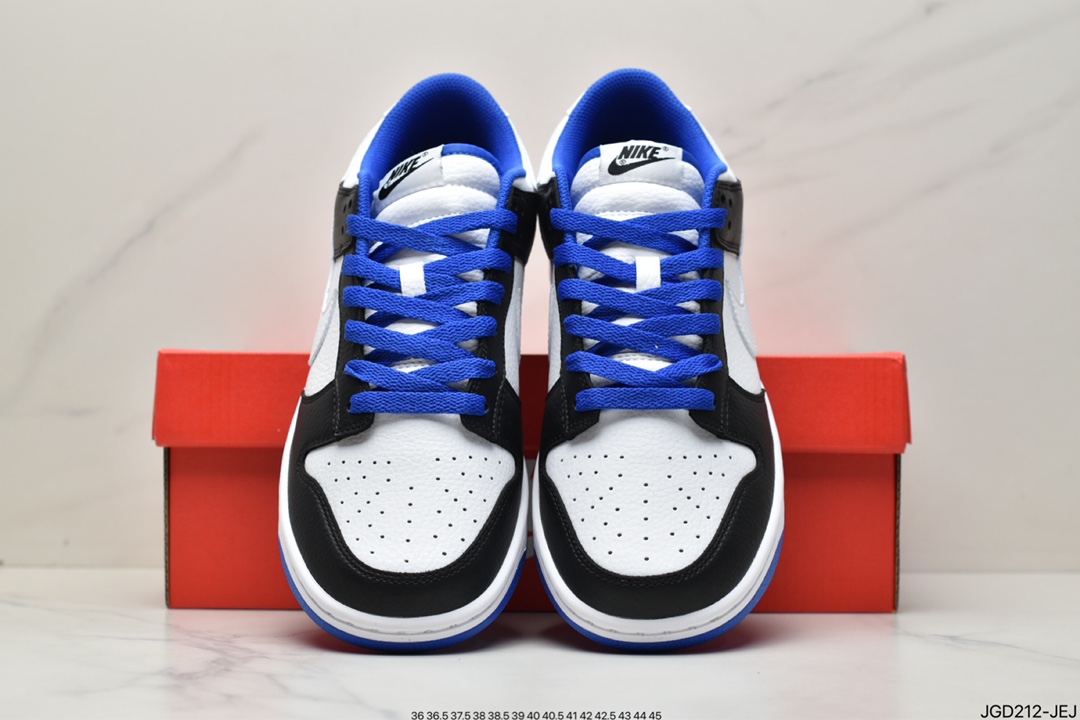 180 Nike Dunk Low 黑白蓝熊猫 SB扣碎篮板时尚休闲板鞋 FD9064-110