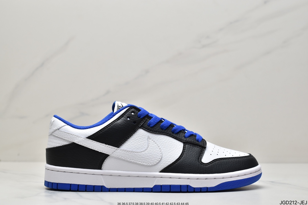 180 Nike Dunk Low 黑白蓝熊猫 SB扣碎篮板时尚休闲板鞋 FD9064-110