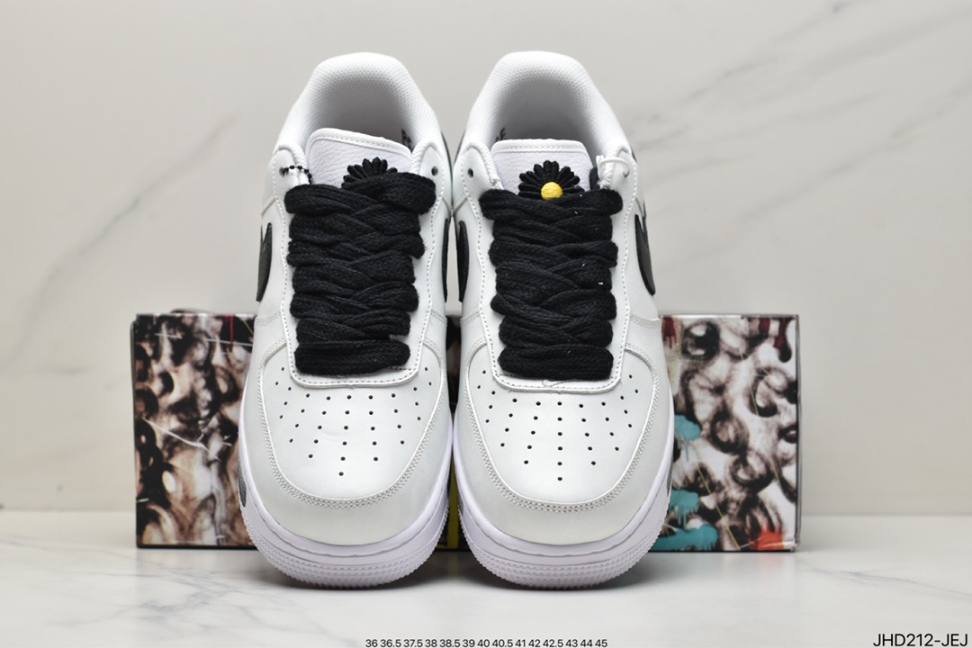 190 Nike Air Force 1 权志龙小雏菊空军低帮经典百搭休闲运动板鞋AQ3692-100