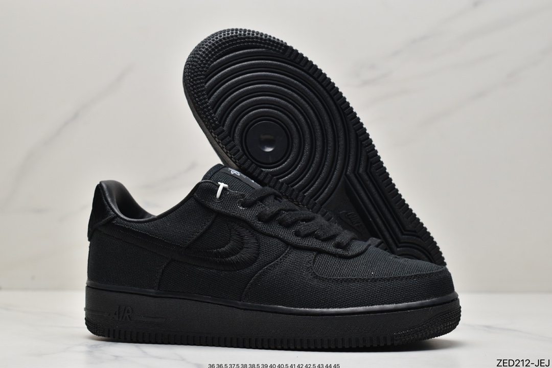 260 Stussy x Nike Air Force 1 '07 ”White Cool” 斯图西联名空军一号CZ9084-200
