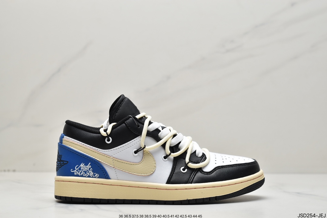 200 耐克Nike Air Jordan 1 Low”Black/Mystic Green”AJ1乔丹一代553560-062