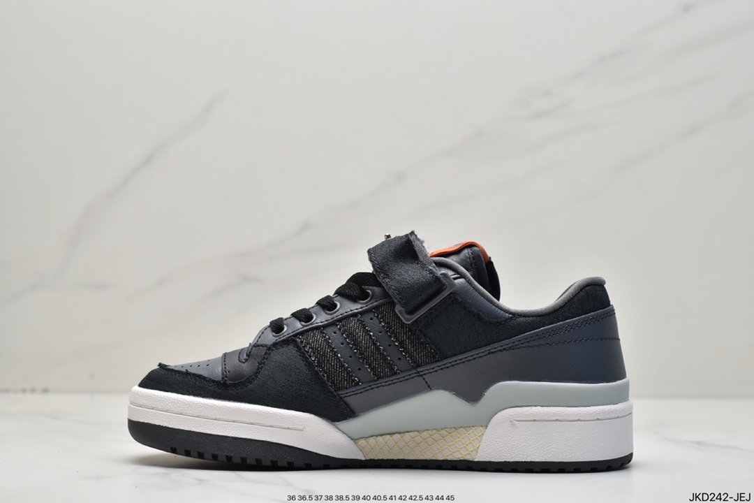 Adidas Clover Originals Forum 84 Low Roman Series Velcro Low Help HQ6335