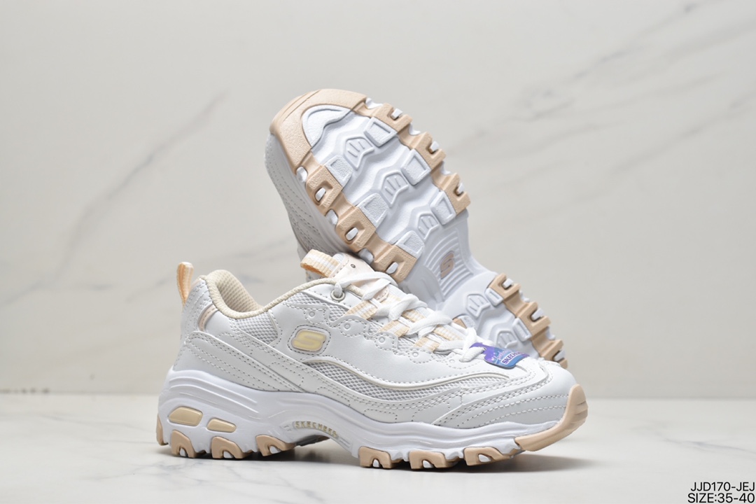 130 SKECHERS/斯凯奇依旧经典百搭美国运动休闲品牌·斯凯奇Skechers D”lites 1.0精英一代
