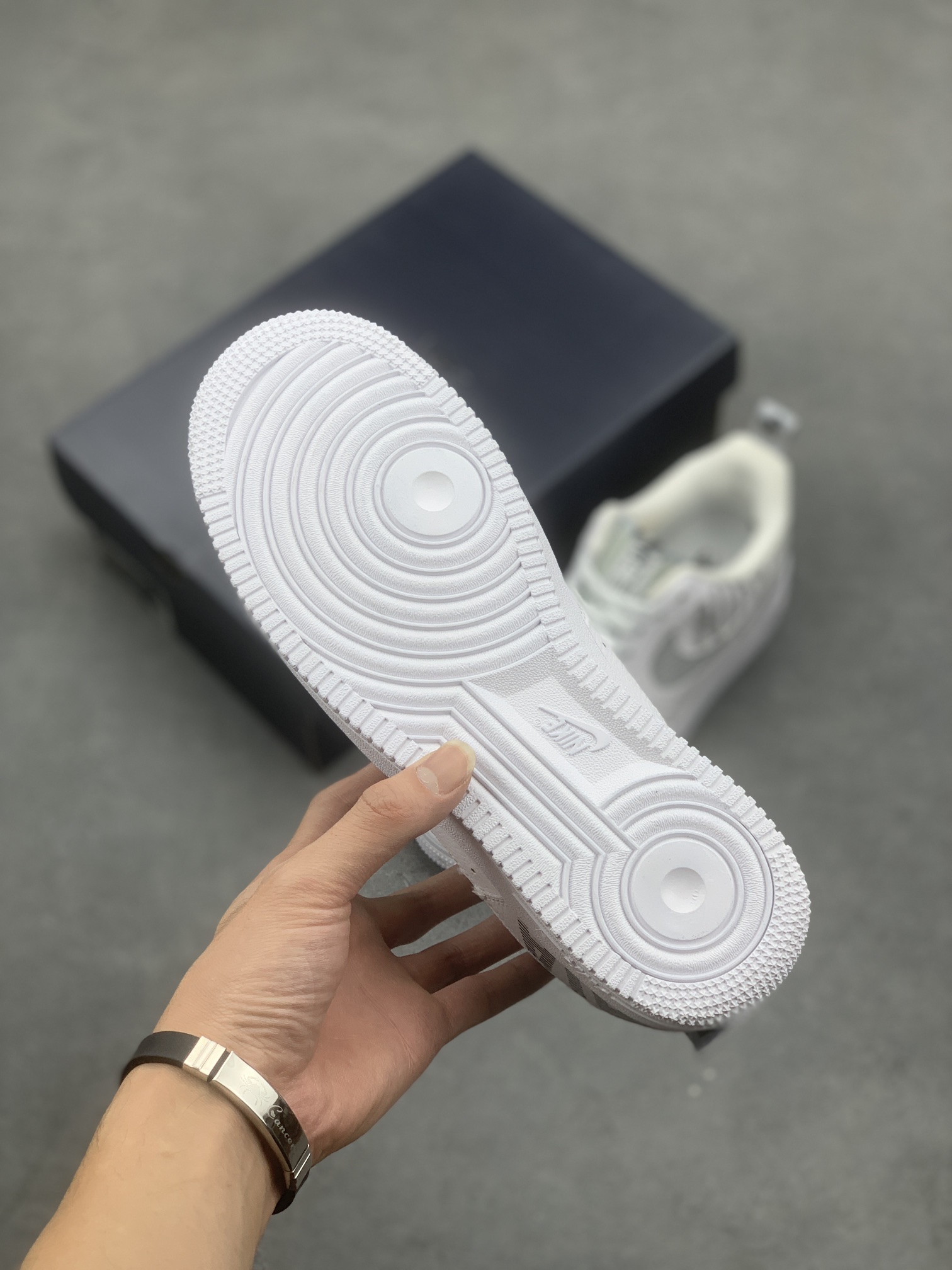 Nike Air Force 1 '07 Low White/Grey Casual Sneakers For Men and Women 7 i1667162229 2017 5