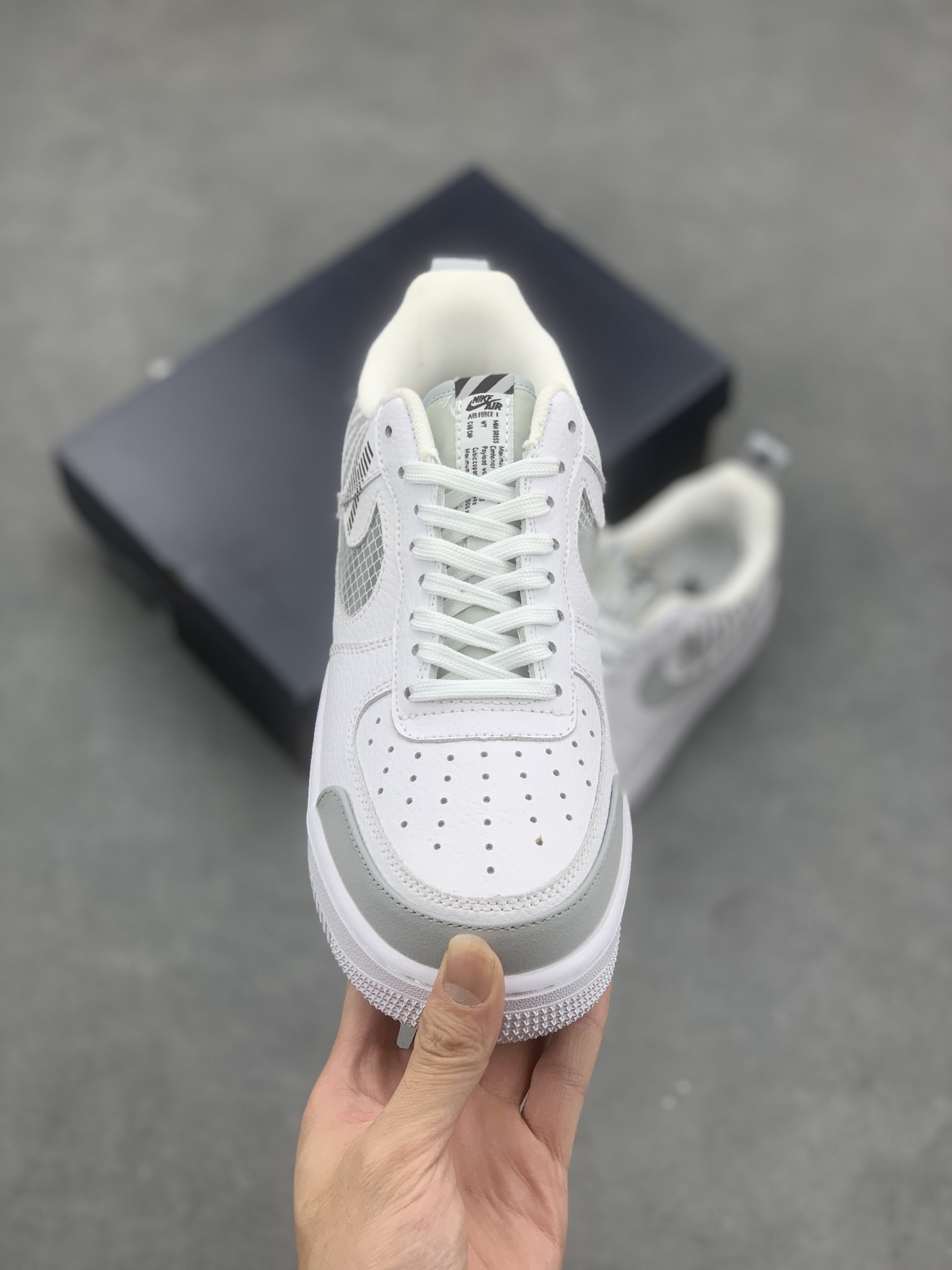 Nike Air Force 1 '07 Low White/Grey Casual Sneakers For Men and Women 3 i1667162229 5623 1