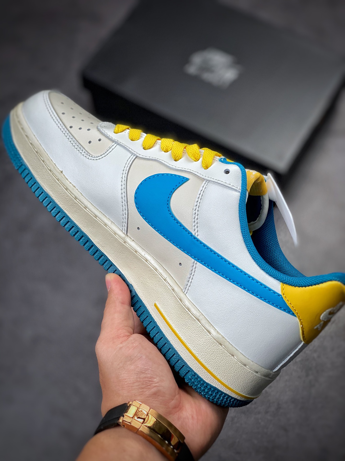 Nike Air Force 1 Low 07 天蓝橙 CW3388-203