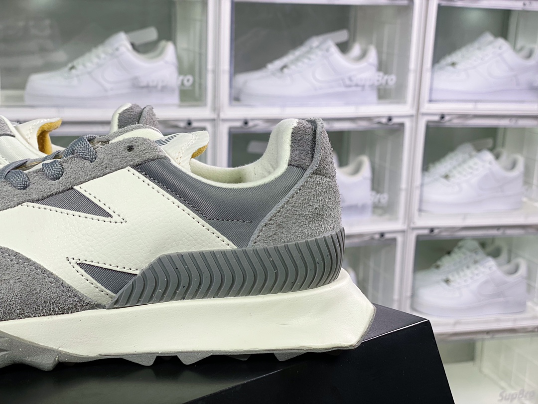 NB XC72 series low-top high-end retro old-fashioned casual sports jogging shoes ”Flip Mao Yuanzu Gray” UXC72GG