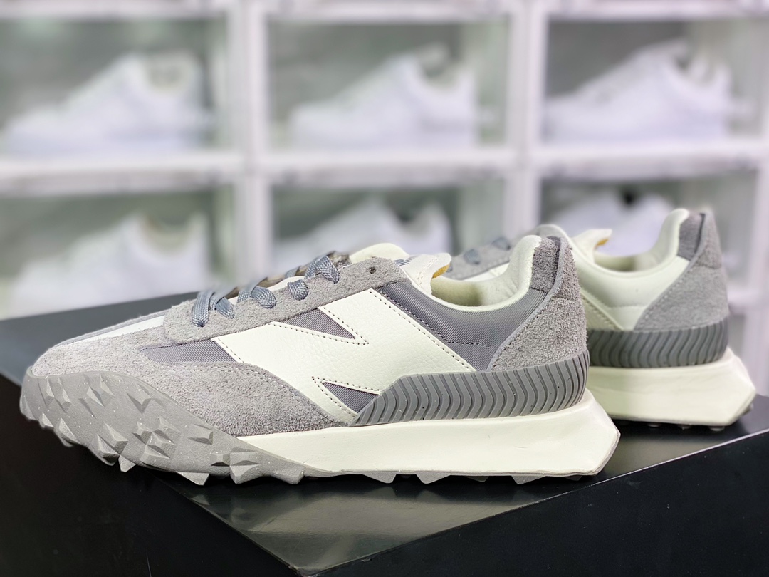 NB XC72 series low-top high-end retro old-fashioned casual sports jogging shoes ”Flip Mao Yuanzu Gray” UXC72GG