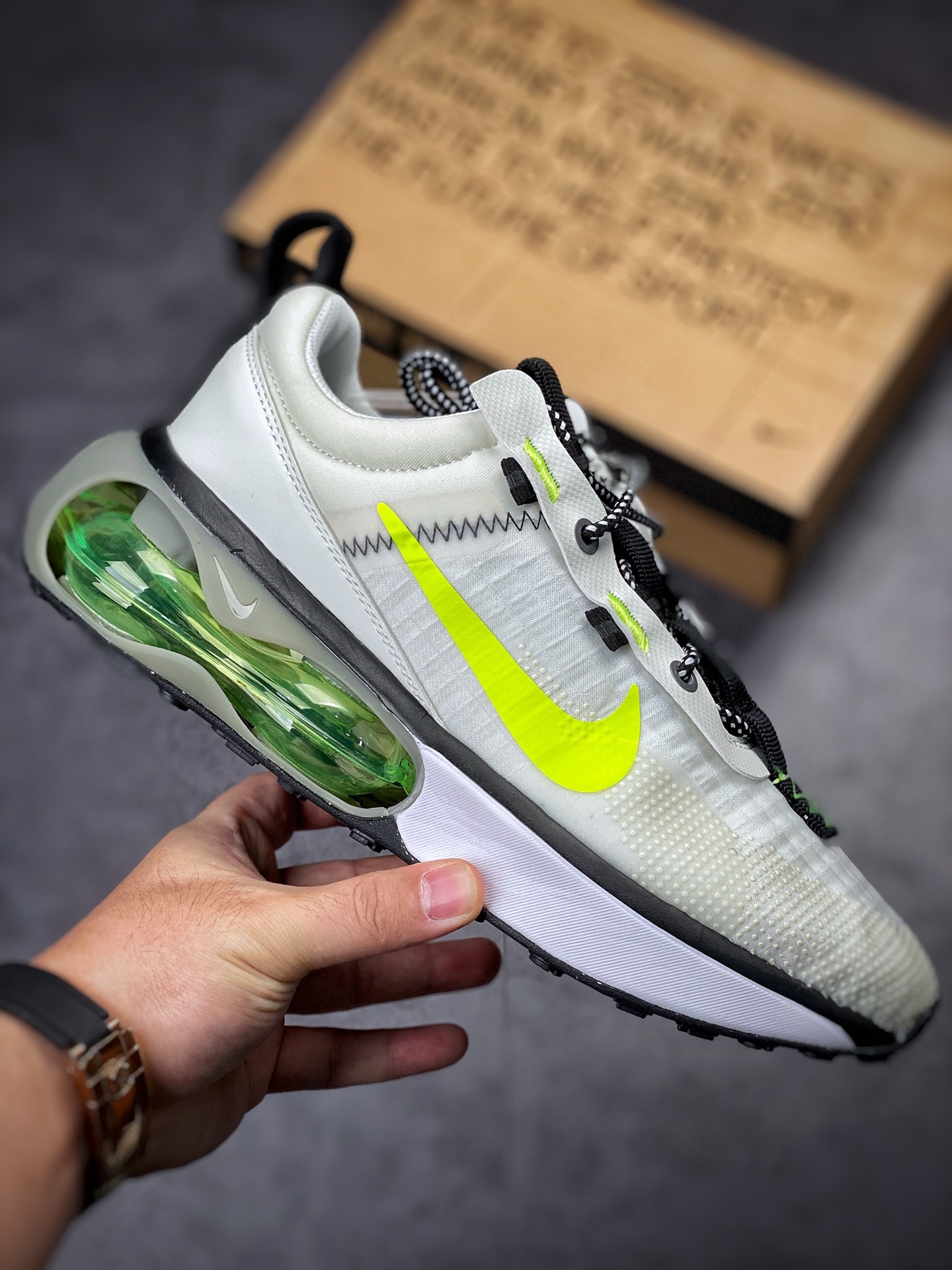 Nike Air Max 2021 half palm air cushion sports shoes DH5134-100-Top High Quatity Cheap Sneakers Fashion Clothing Clothes Bags handbags Shoes of all Brand wholesale With The best Quality And Beautiful Price from China Factory Chinese suppliers wholesaler seller Nike Air Max 2021 half palm air cushion sports shoes DH5134-100