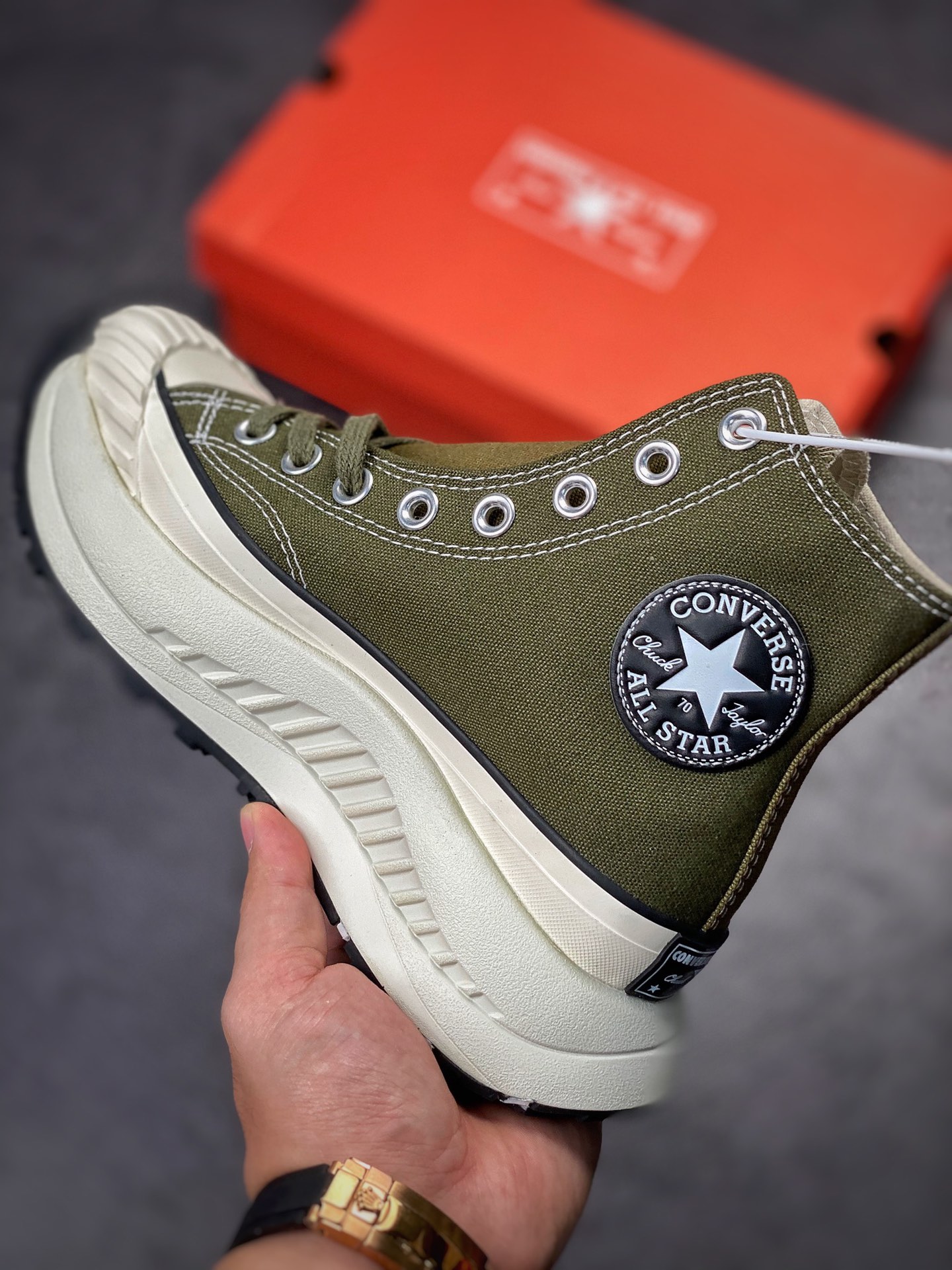 Converse Chuck 70 AT-CX Converse official retro thick-soled high-top sneakers A01681C