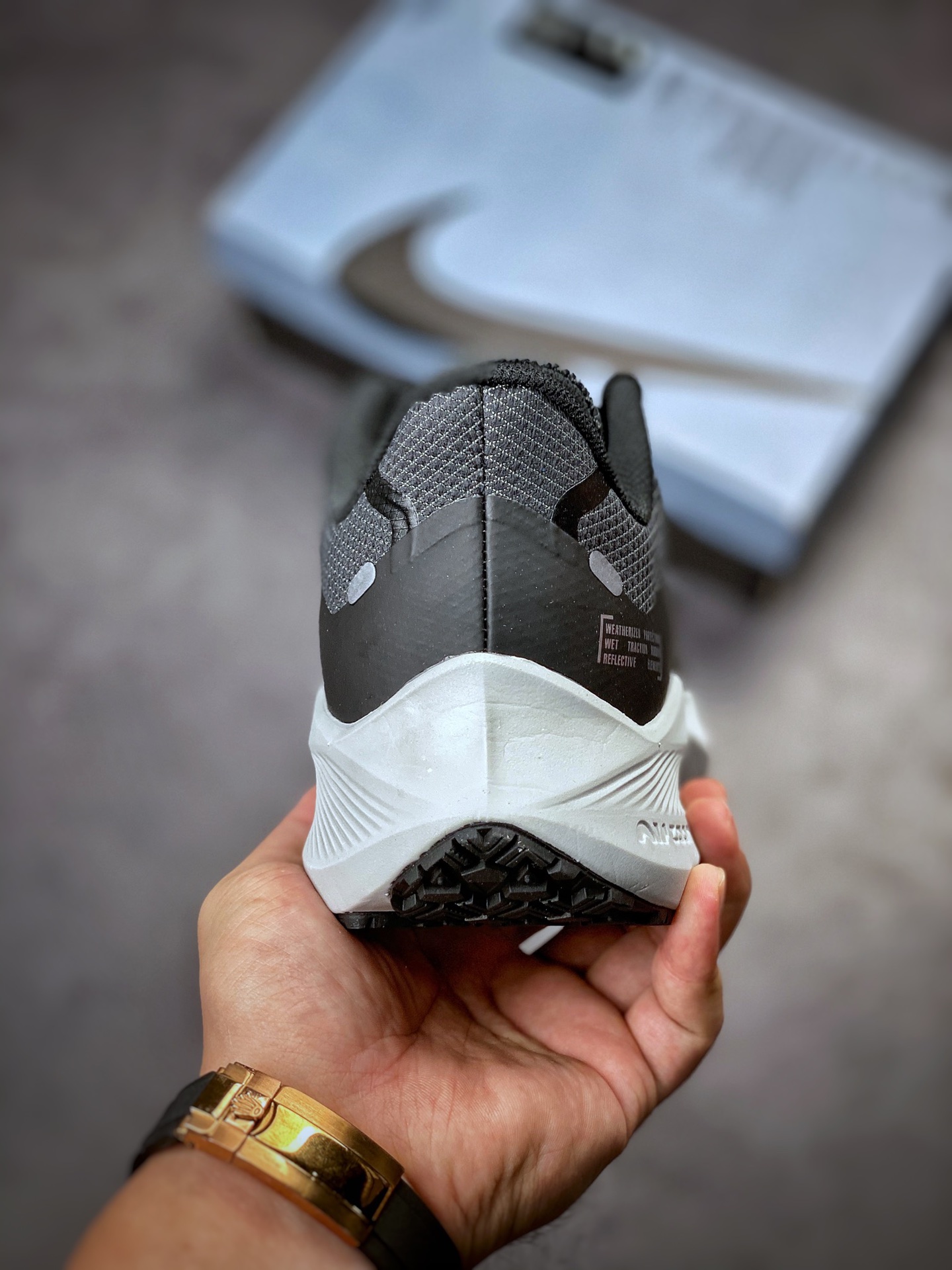 190 Nike Air Zoom Winflo 7 SHELD 网透面气训跑练步鞋 CU3870-001