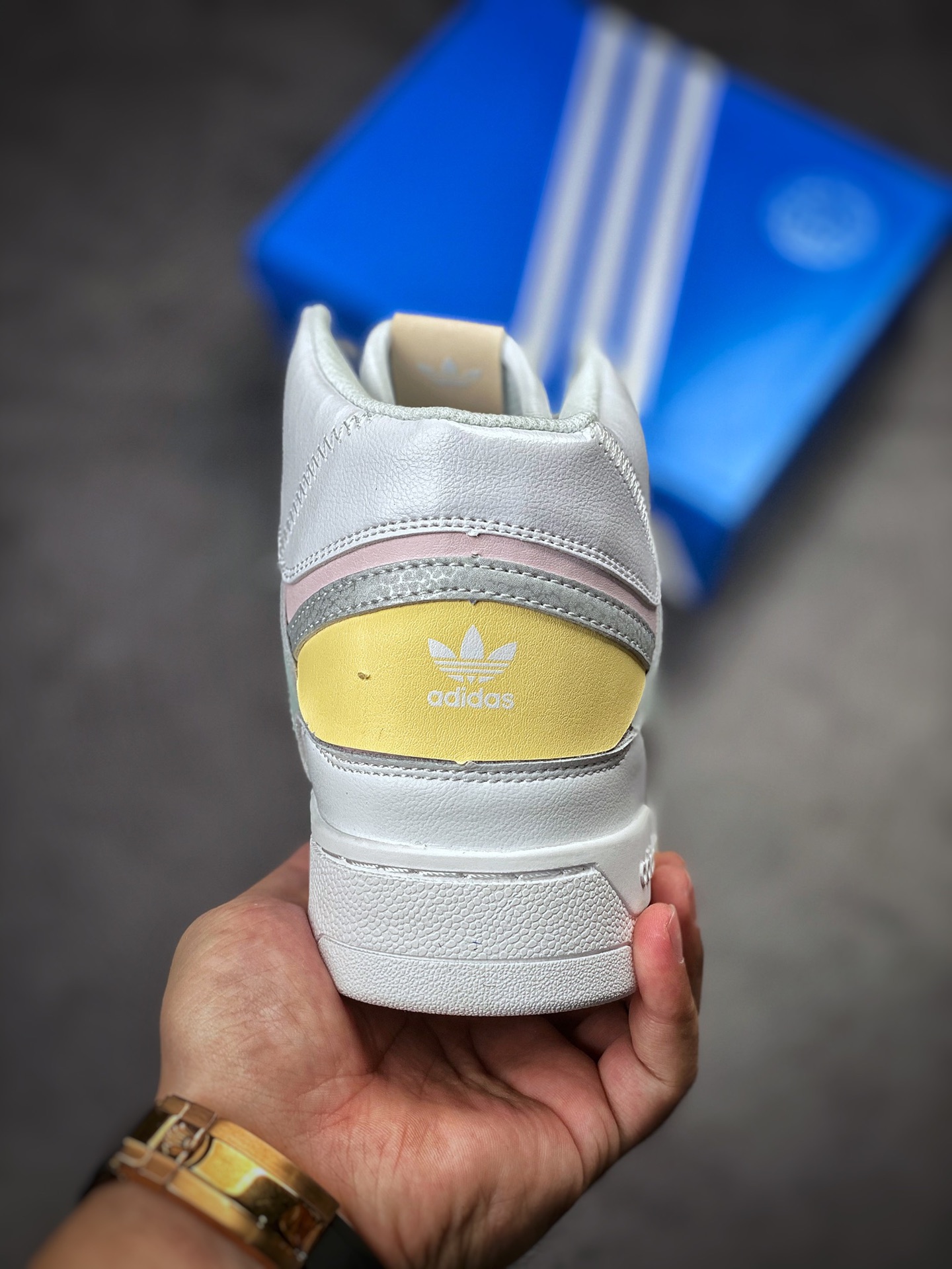 Overseas channel version original box original label Adidas Drop Step high-top classic campus retro sneakers GW1759