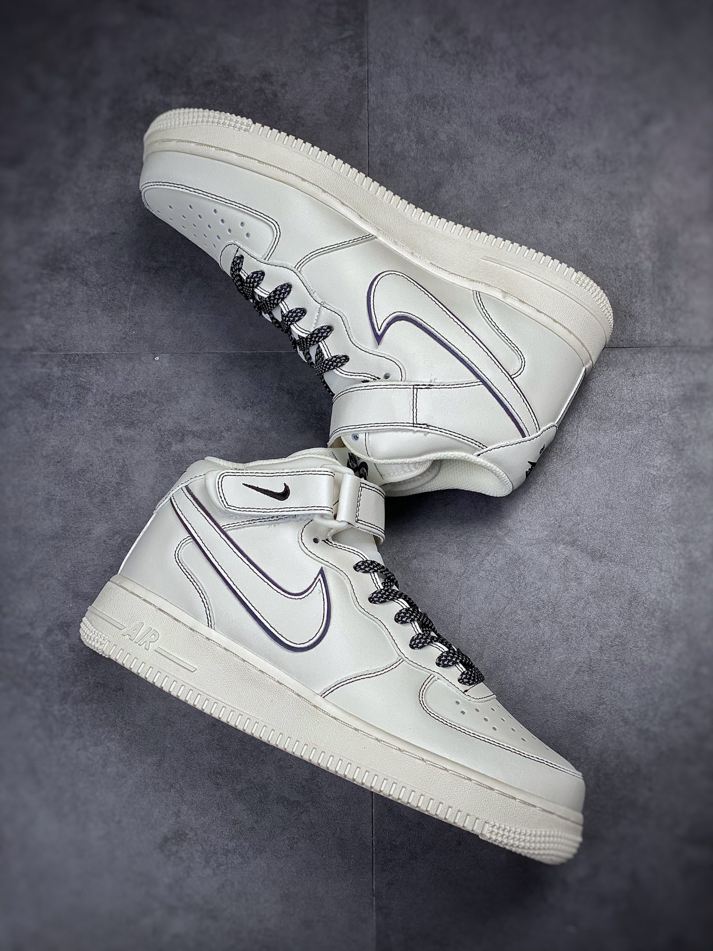 250 Nike Air Force 1 Mid 兔八哥白黑3M BY6899-693