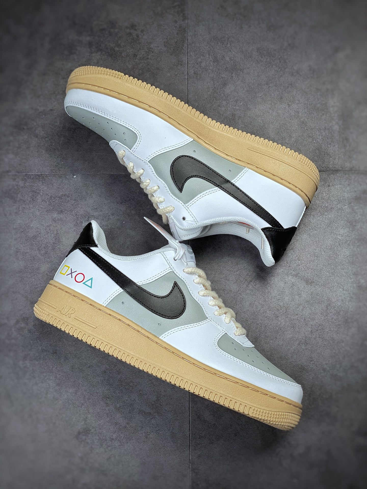 230 Nike Air Force 1 Low 07 SU19 几何涂鸦AF2288-002