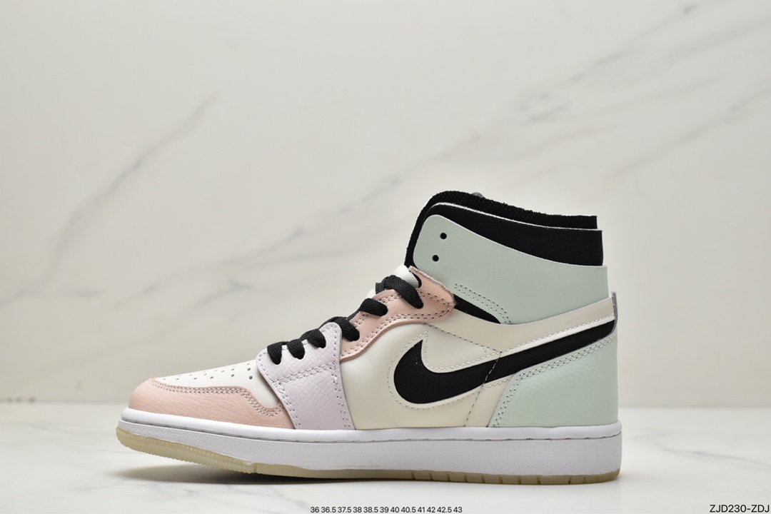 Nike Air Jordan 1 Zoom CMFT”Pink Glaze”AJ1乔丹一代中帮篮球鞋CT0979-601