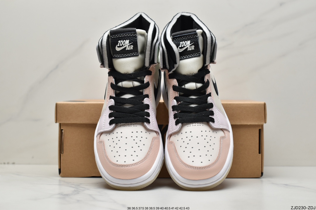 Nike Air Jordan 1 Zoom CMFT”Pink Glaze”AJ1乔丹一代中帮篮球鞋CT0979-601