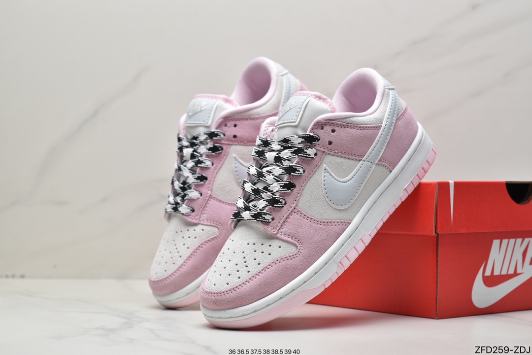 280 Nike Dunk Low “Pink Suede” 粉蓝配色 DV3054-600
