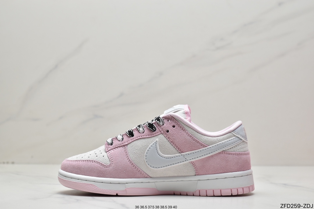 280 Nike Dunk Low “Pink Suede” 粉蓝配色 DV3054-600