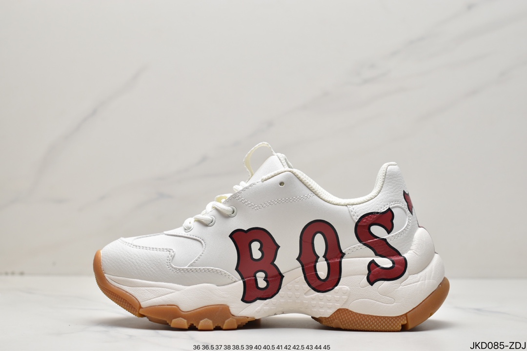 Korea South Korea SS19 limited sale NY American Rugby Yankees limited x MLB Big Ball Chunky A Running thick-soled daddy thick-soled casual sports jogging shoes