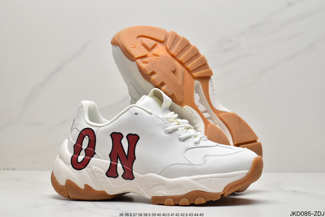 Korea South Korea SS19 limited sale NY American Rugby Yankees limited x MLB Big Ball Chunky A Running thick-soled daddy thick-soled casual sports jogging shoes