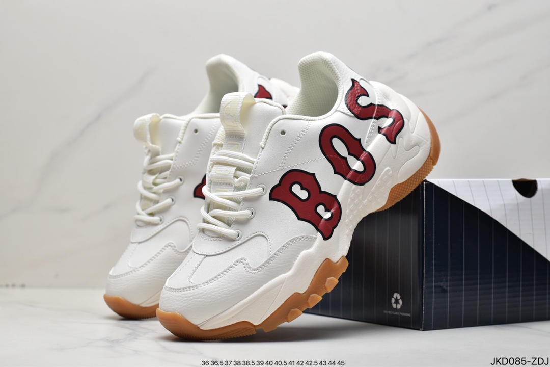 Korea South Korea SS19 limited sale NY American Rugby Yankees limited x MLB Big Ball Chunky A Running thick-soled daddy thick-soled casual sports jogging shoes