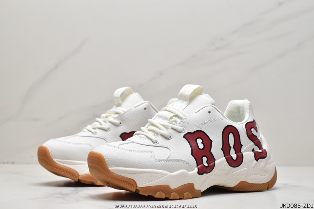 Korea South Korea SS19 limited sale NY American Rugby Yankees limited x MLB Big Ball Chunky A Running thick-soled daddy thick-soled casual sports jogging shoes