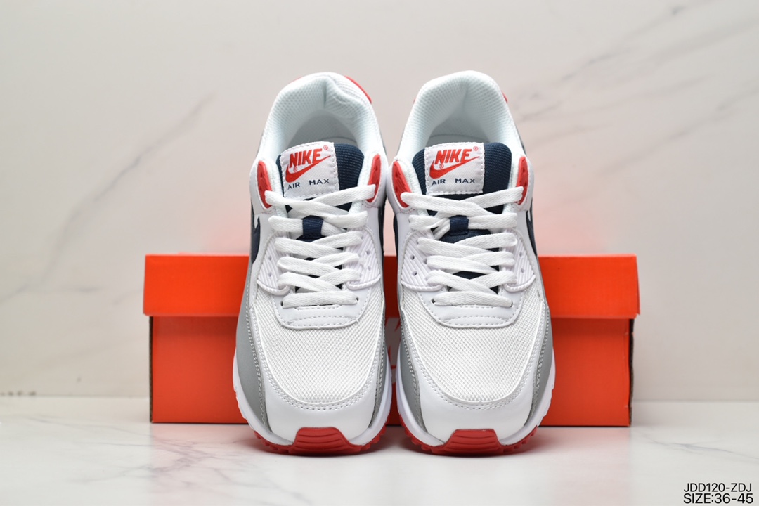 120 耐克NIKE AIR MAX 90 男女复古元年气垫缓震跑鞋