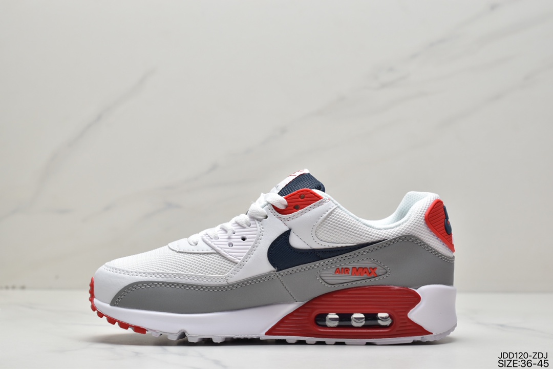 120 耐克NIKE AIR MAX 90 男女复古元年气垫缓震跑鞋