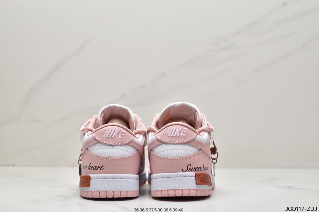 180 耐克Nike SB Dunk Low”Milk White/Pink/Smile”扣篮系列低帮DD1503-118