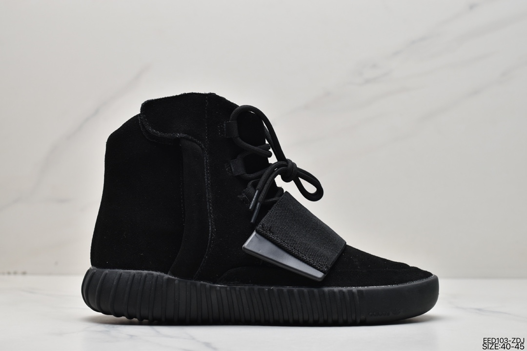 Kanye West x Originals YEEZY BOOST 750 ”Triple Black” first-generation high-top BB1839