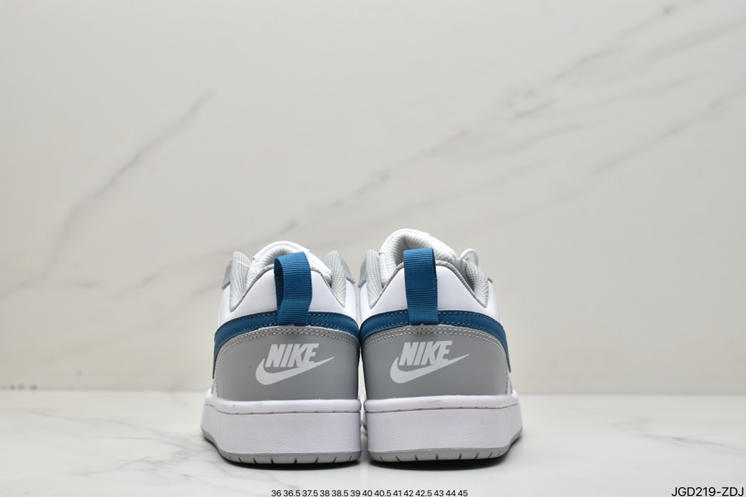 Nike Court Borough Low 2学院系列休闲运动皮革板鞋BQ5448-117
