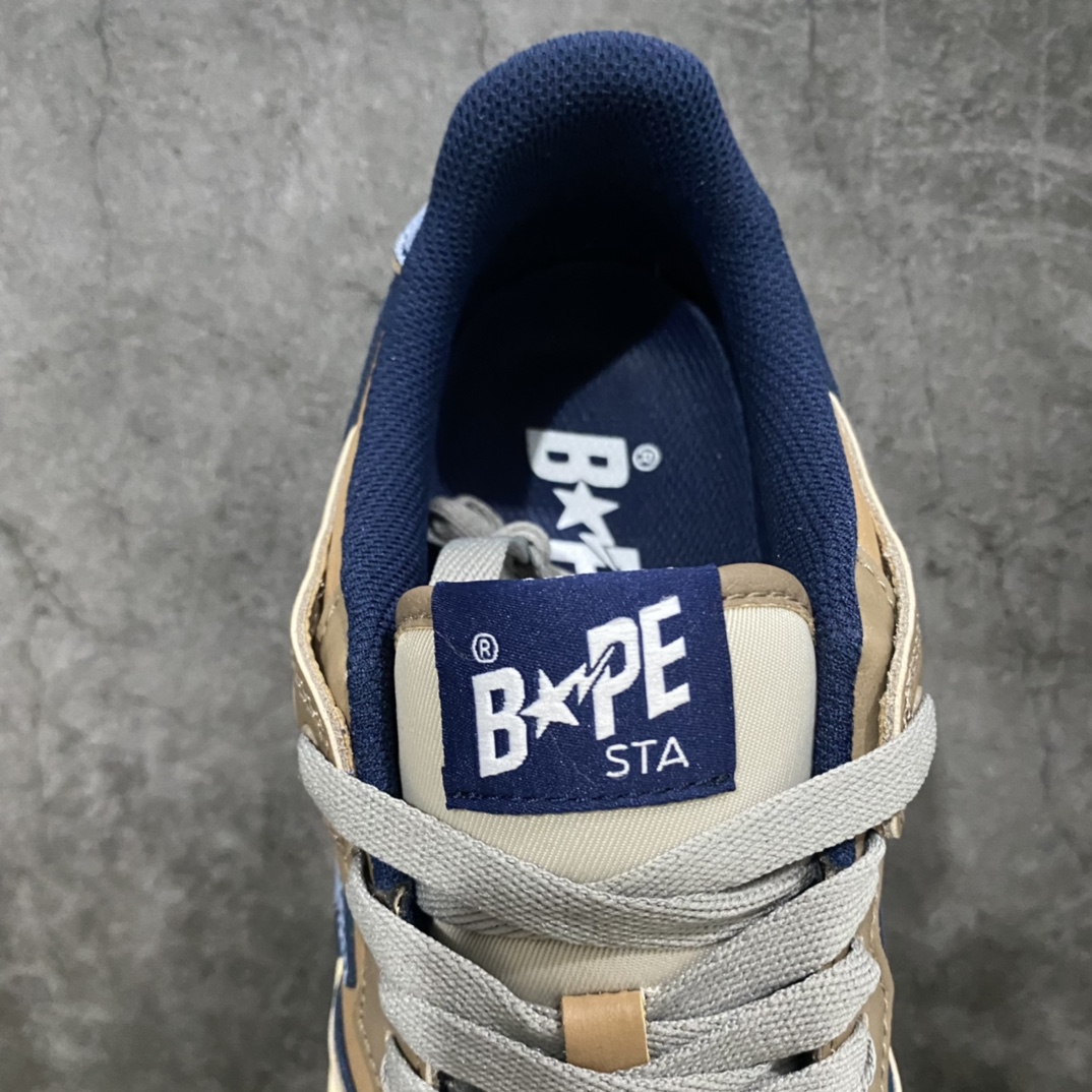 图片[8]-C版纯原A Bathing Ape BAPE SK8 Sta Low 日本里原宿潮流品牌 安逸猿 SK8系列低帮休闲运动滑板板鞋 经典绿 鞋款整体设计以滑板鞋设定的 BAPE SK8 STA 鞋侧「STA」徽标起点睛之效 鞋面不同区域以鲜明轮廓划分 选用高质感面料呈现 柔软绒面麂皮搭载橡胶鞋底。鞋跟处以「93」数字象征品牌创立年份 后跟位置绣上「BAPE」签名式字样 令设计更为完整 尺码：36 36.5 37 38 38.5 39 40 40.5 41 42 42.5 43 44 44.5 45-选品中心