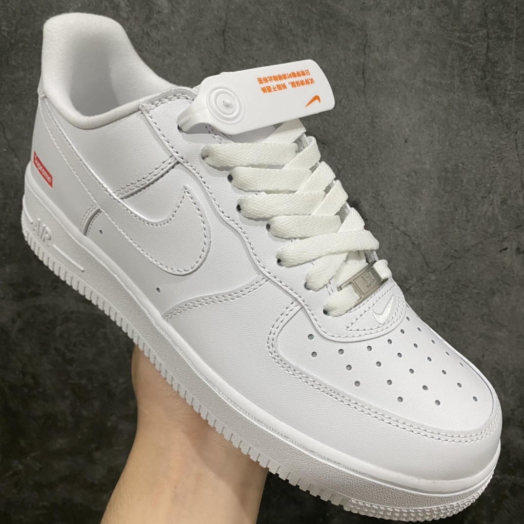 Pure original Supreme x Air Force AF1 Low SUP joint low-top casual sports shoes CU9225-100