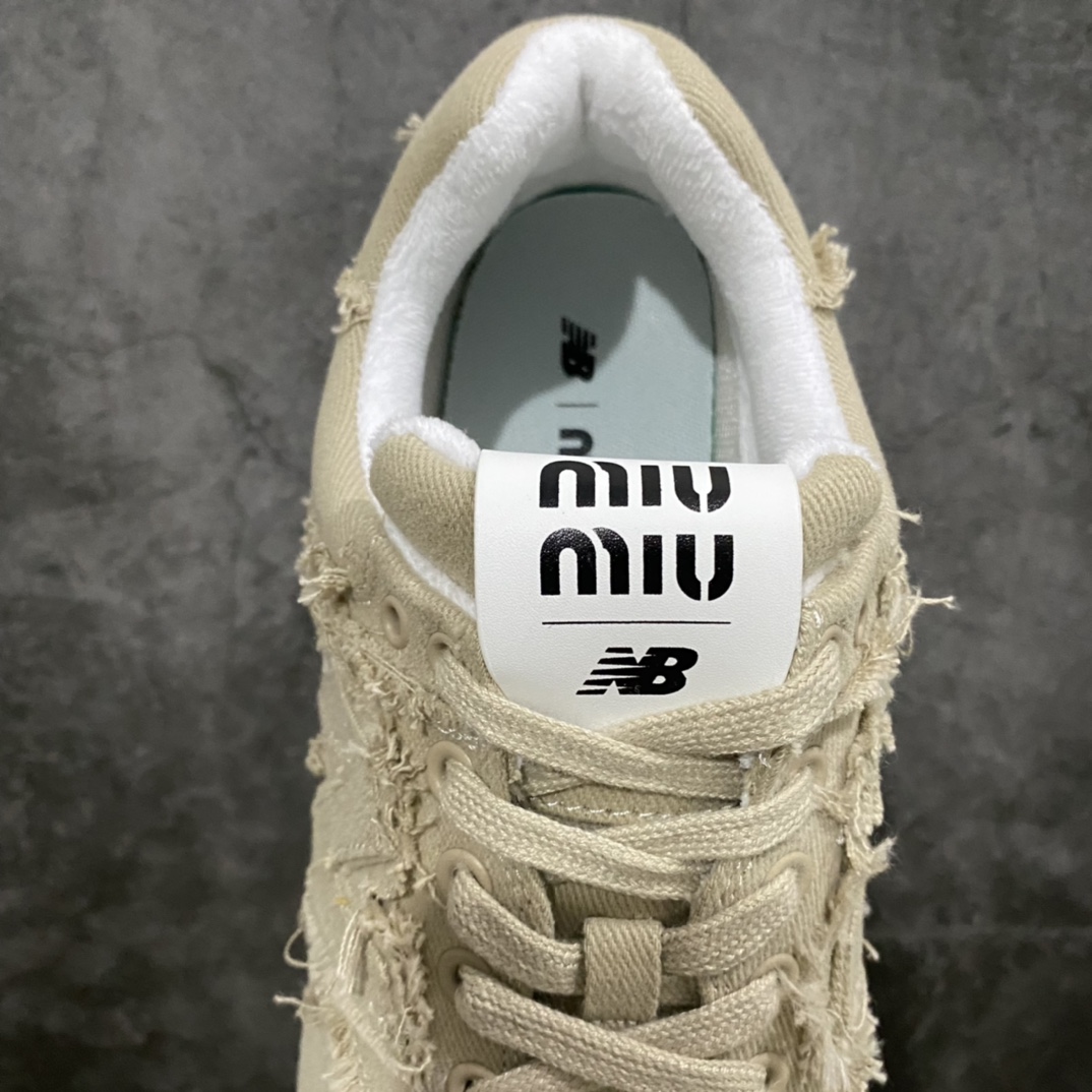 President Edition Miu Miu x New Balance NB574 Joint Retro Running Shoes