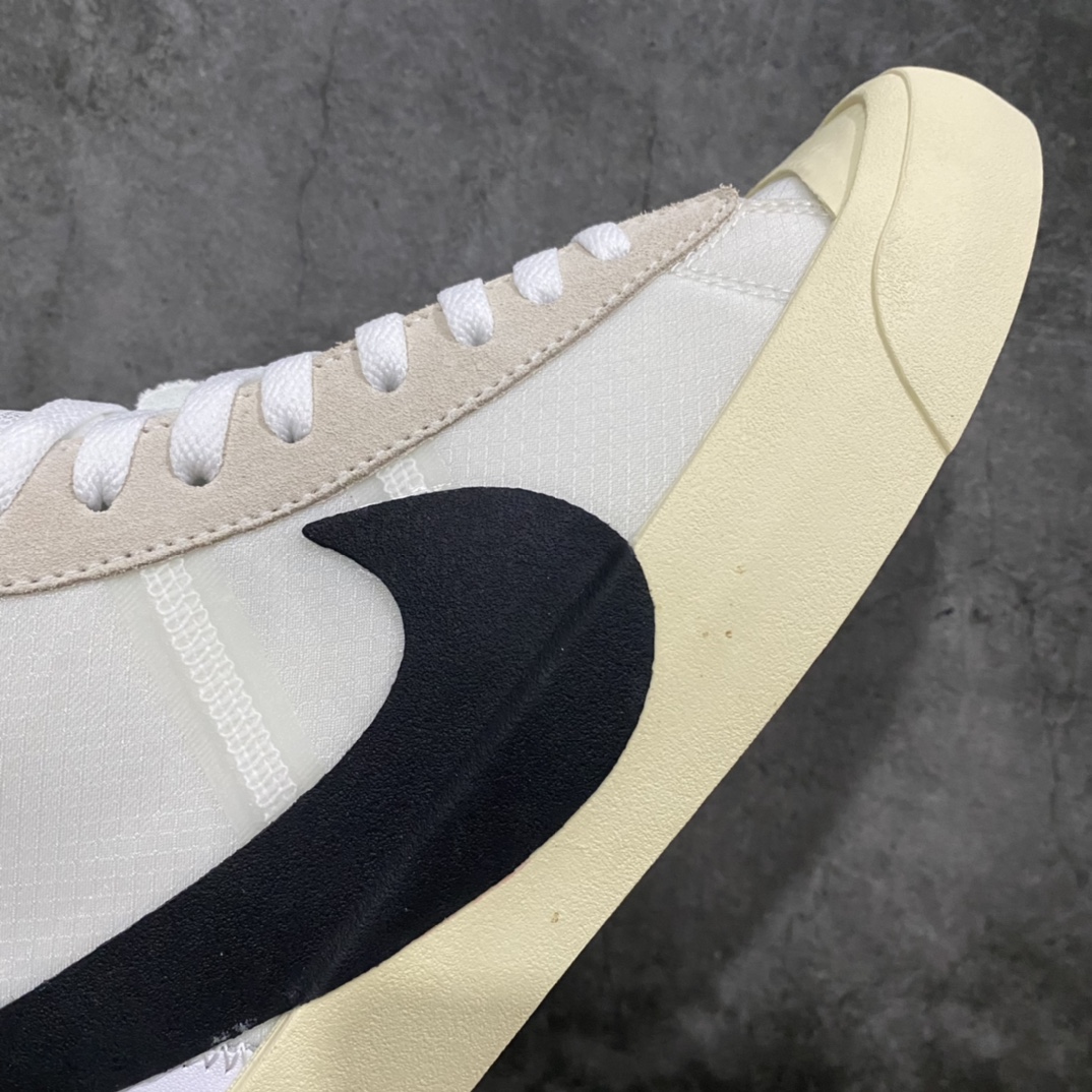 图片[6]-外贸纯原版Off-White x NK Blazer Mid OW联名款开拓者高帮休闲板鞋 AA3832-100 外贸大厂长期供外贸版本 流水线原鞋原纸板开发打造 进口网纱正确原厂同工序铝楦硫化工艺 尺码：40 40.5 41 42 42.5 43 44 44.5 45 46 47.5-选品中心