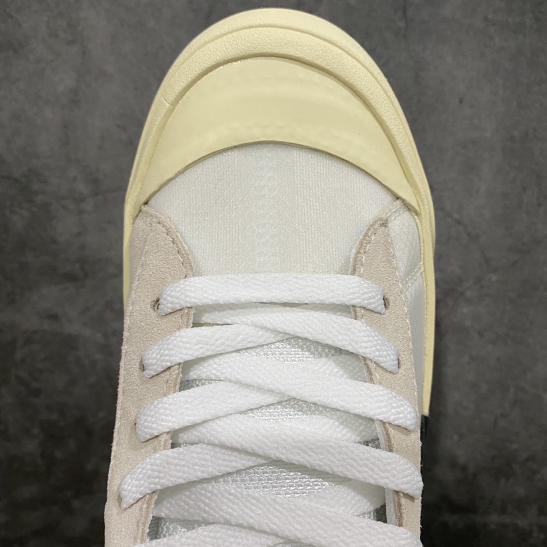 图片[5]-外贸纯原版Off-White x NK Blazer Mid OW联名款开拓者高帮休闲板鞋 AA3832-100 外贸大厂长期供外贸版本 流水线原鞋原纸板开发打造 进口网纱正确原厂同工序铝楦硫化工艺 尺码：40 40.5 41 42 42.5 43 44 44.5 45 46 47.5-选品中心