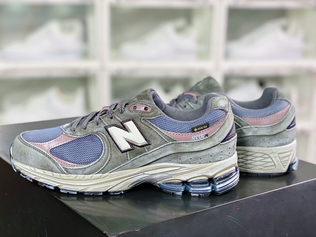 NB ML2002 series retro daddy casual sports jogging shoes ”magnet dark gray old” M2002RXA