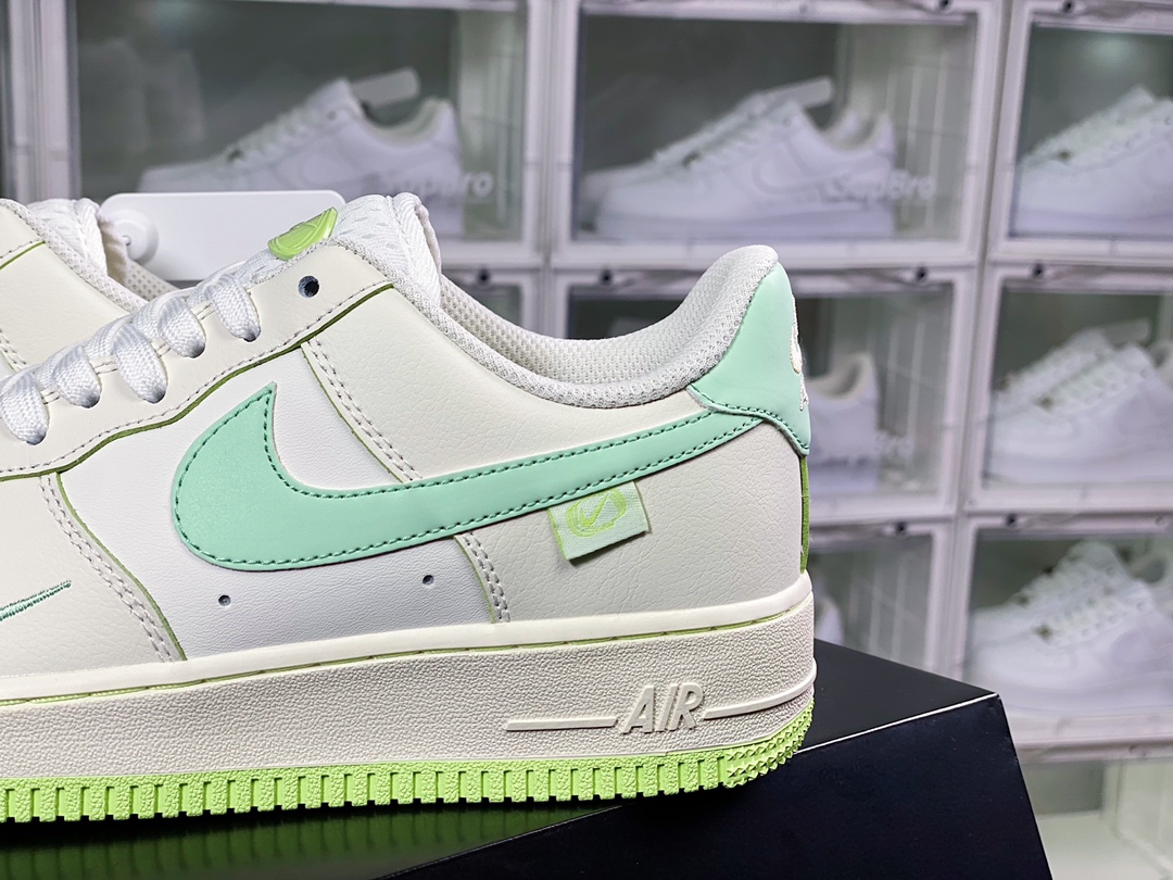 240 Air Force 1 '07 Low QS”Sail White/Mint Mini Swoosh”空军一号FB1839-555