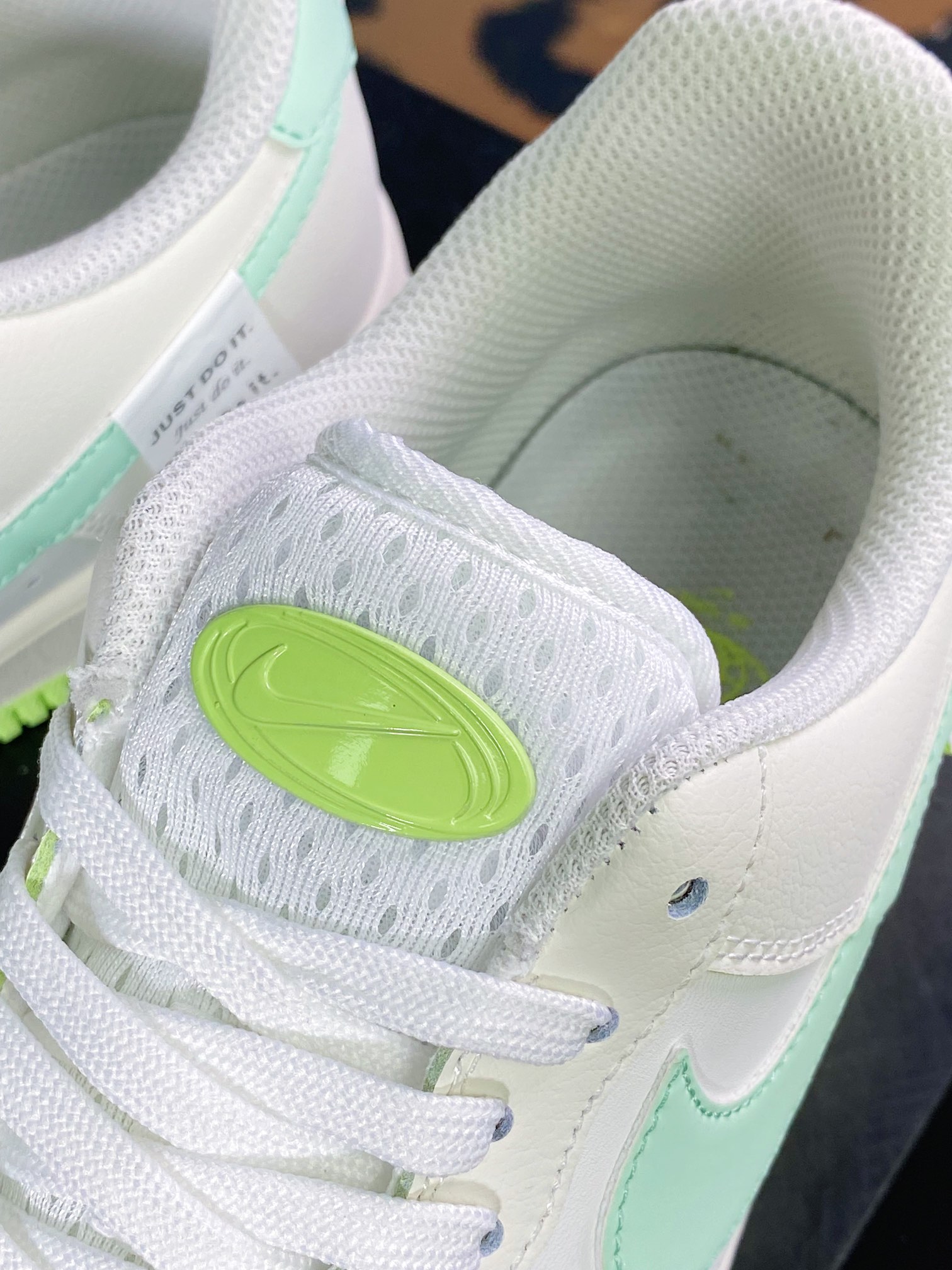 240 Air Force 1 '07 Low QS”Sail White/Mint Mini Swoosh”空军一号FB1839-555