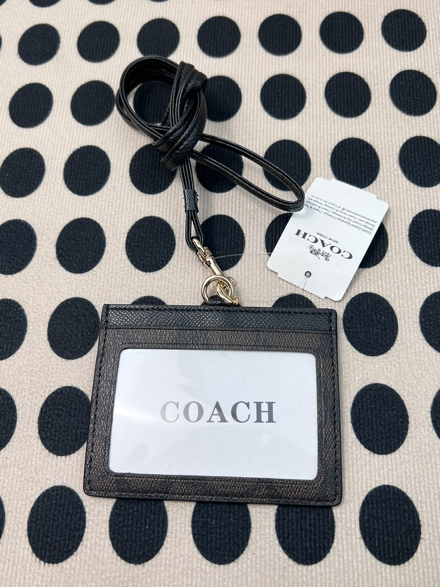 Coach ～coach F6752 老花咖啡色