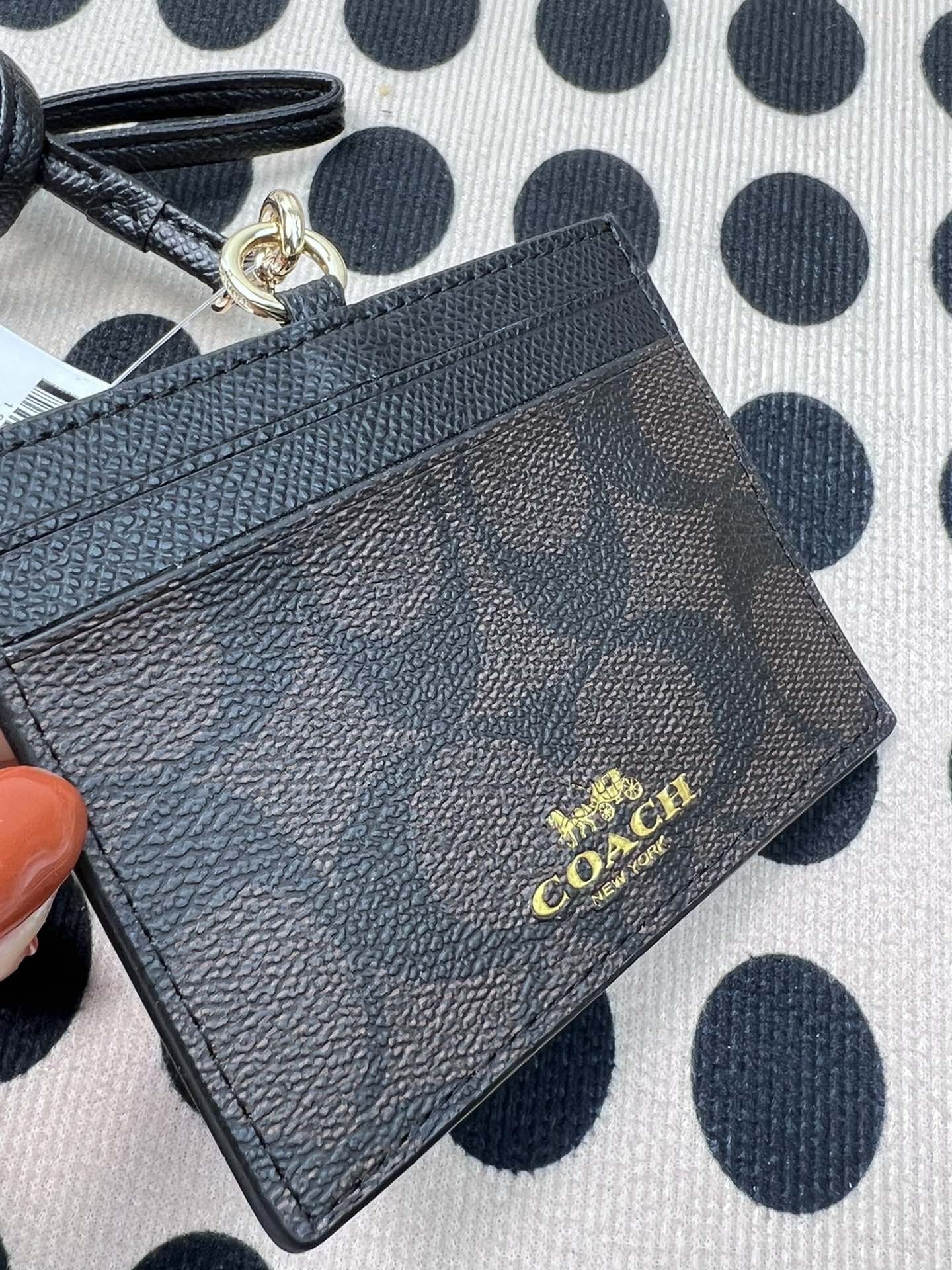 Coach ～coach F6752 老花咖啡色