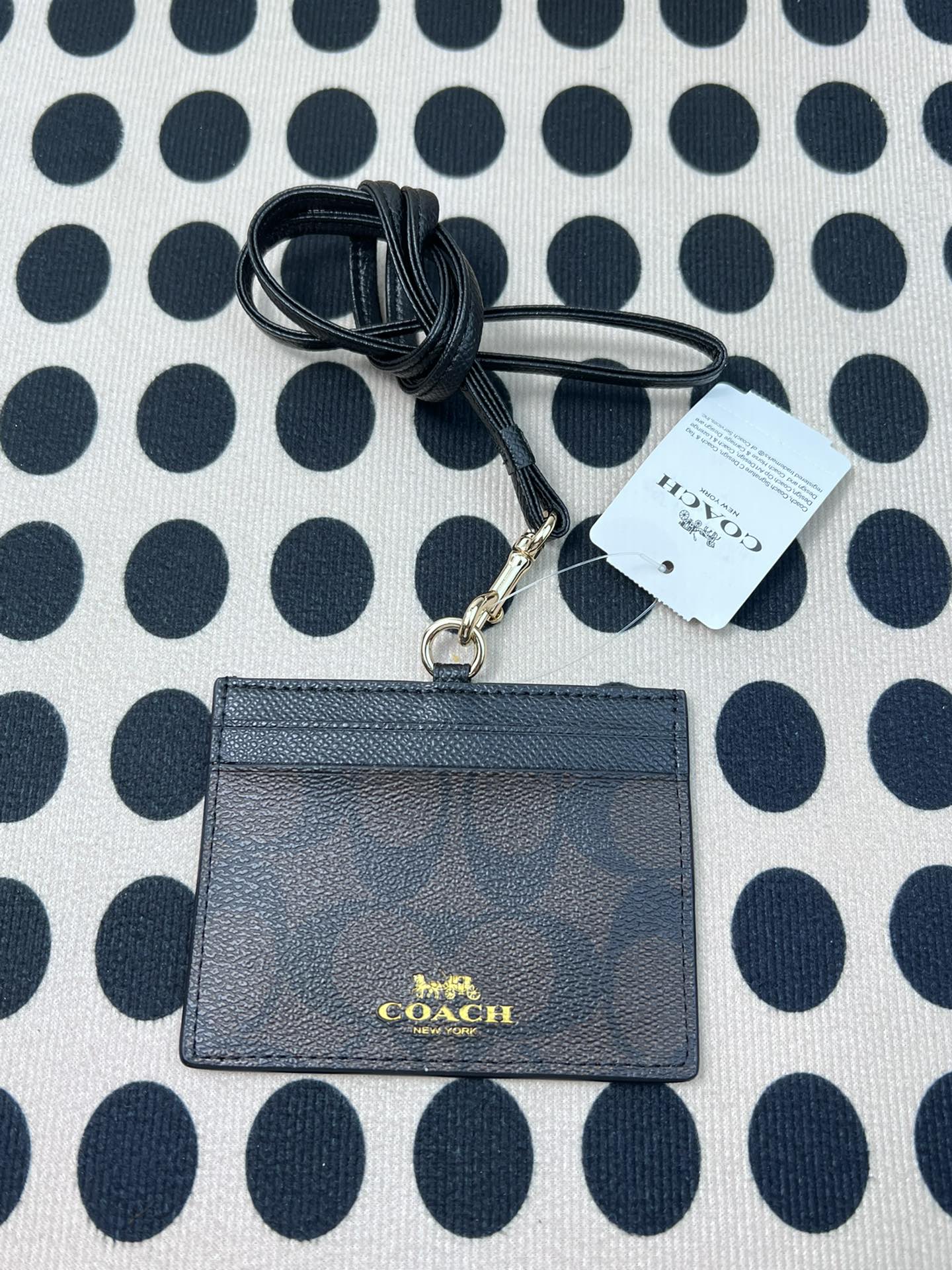 Coach ～coach F6752 老花咖啡色