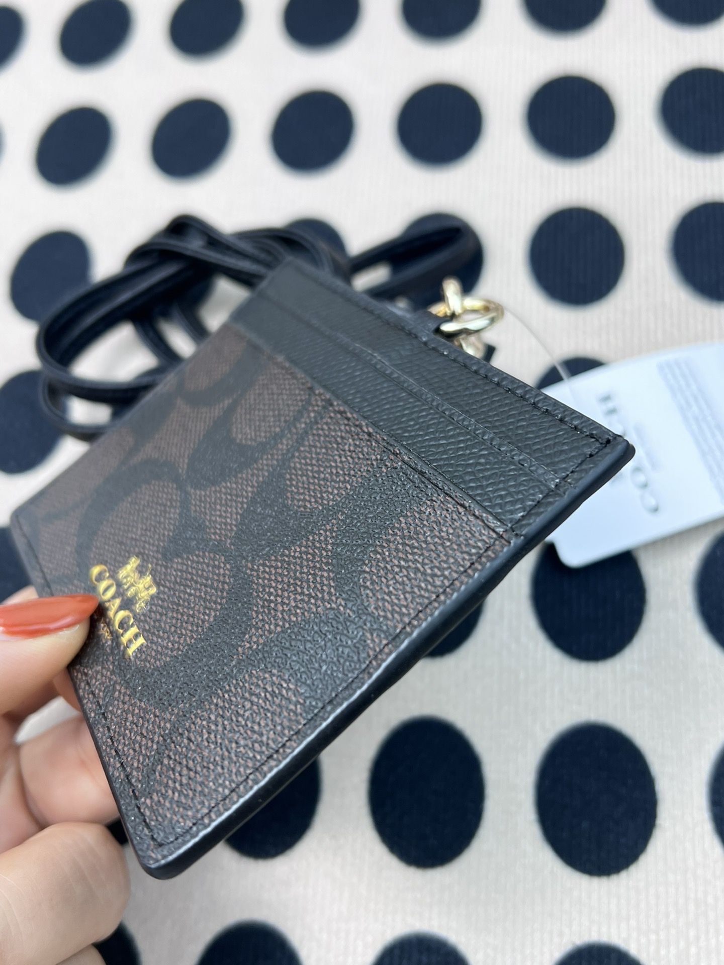 Coach ～coach F6752 老花咖啡色