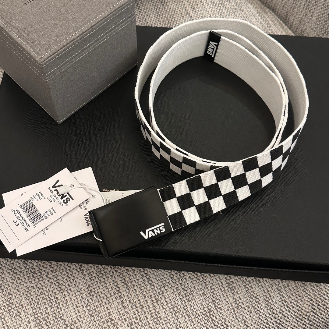 Black and white checkerboard patternBelts are the most common style of - Tie 4