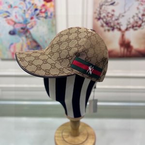 Gucci Hats Baseball Cap Canvas Cowhide Fashion
